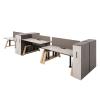 Escritorio-cubículo modular Stratto