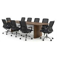 Sala de Juntas /  Forma de barco de 12