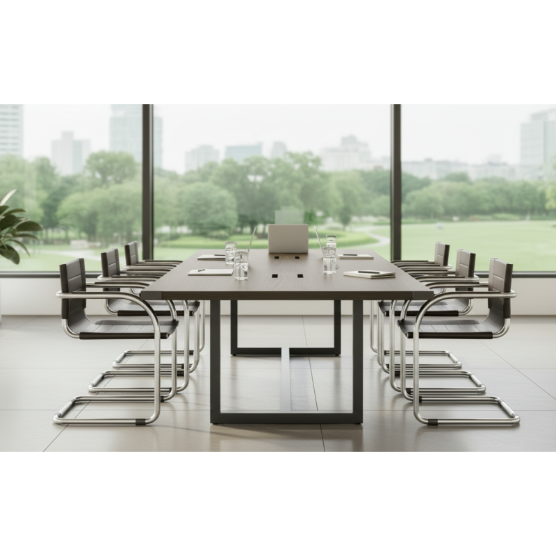 Sala de Juntas / Contemporanea Global Alba con base de metal