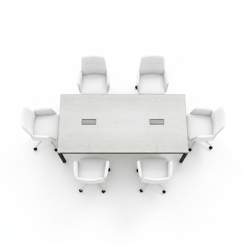 Mesa de oficina moderna para conferencias