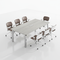 Mesa de conferencias de oficina