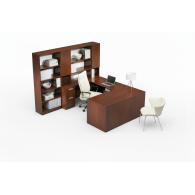 Escritorio de oficina BLACK LU NOVO