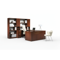 Escritorio de oficina BLACK LU NOVO