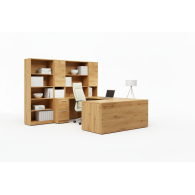 Escritorio de oficina BLACK LU NOVO