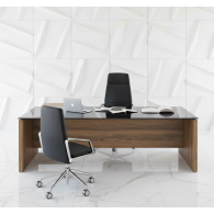 Escritorio de oficina con cajones