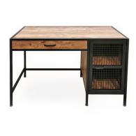 Escritorio Drawers / Café con negro