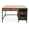 Escritorio Drawers / Café con negro
