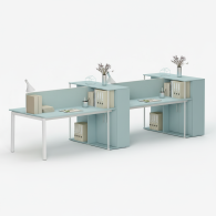 Cubiculos de oficina modernos