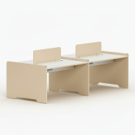 Estacion de trabajo de oficina para 6 personas