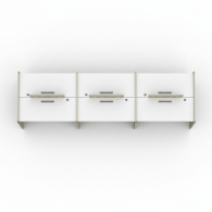 Estacion de trabajo de oficina para 6 personas