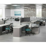 Estación de trabajo de oficina industrial