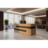 Mostrador de recepción CINQUE