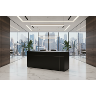 Mostrador de recepción CRUZ