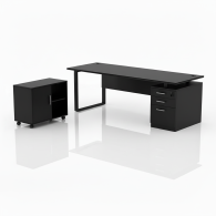 Escritorio de muebles de oficina modernos