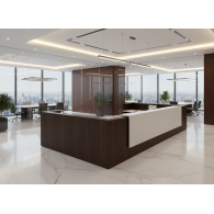 Mueble para recepción modern LAMINATED