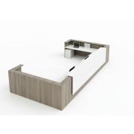 Mueble para recepción modern LAMINATED