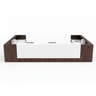 Mueble para recepción modern LAMINATED