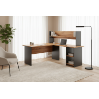 Escritorio Bachiller Escuadra Repisas Librero