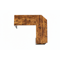 Escritorio L Industrial Vintage Rustico