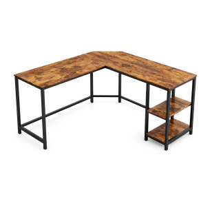 Escritorio L Industrial Vintage Rustico