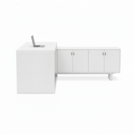 Escritorio Ejecutivo en L Ébano Elite