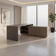 Escritorio Ejecutivo en L Urban Stone