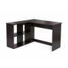 Escritorio en forma de L Marrón Oscuro