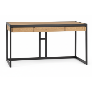 Escritorio industrial moderno de madera