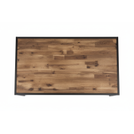 Escritorio industrial moderno de madera