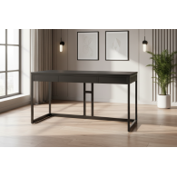 Escritorio industrial moderno de madera