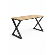 Escritorio Estilo Industrial Nogal