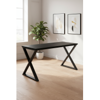 Escritorio Estilo Industrial Nogal