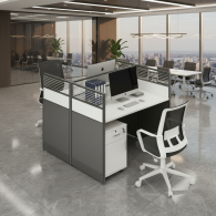 Estacion de trabajo de escritorio de oficina para el personal