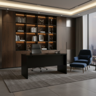 Escritorio Credenza Echo de 60 W de Office de kathy ireland