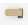Escritorio de oficina de madera