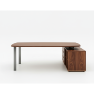 Escritorio de oficina de madera