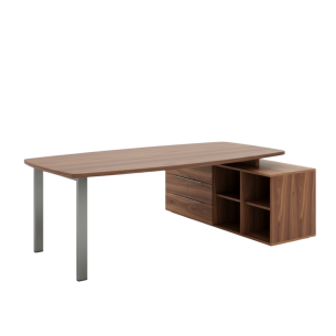 Escritorio de oficina de madera