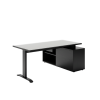 Escritorio de oficina modular de melamina
