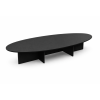 Mesa de Juntas “Élite Oval Black”