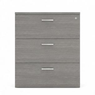 Archivero Horizontal Ejecutivo de 3 Gavetas para Oficina