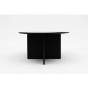 Mesa de Juntas Élite Oval Black