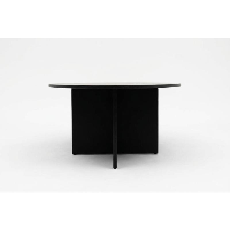 Mesa de Juntas Élite Oval Black