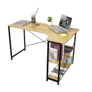 Escritorio en L Minimalista De Madera