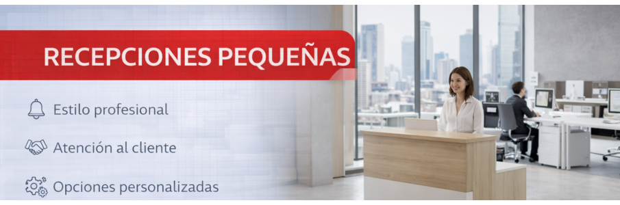 Recepciones pequeñas