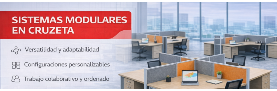 Sistemas modulares en cruzeta