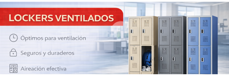 Lockers con acrilico