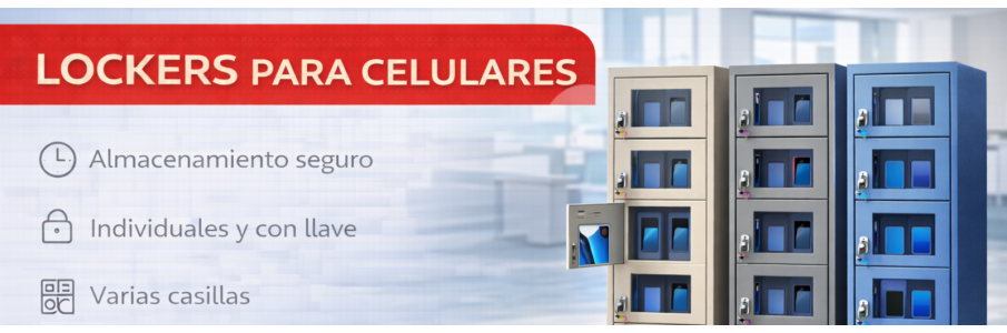 Lockers para celulares